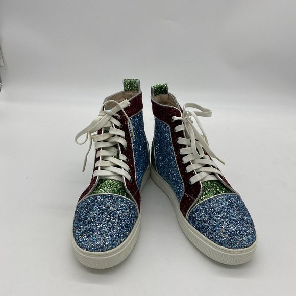 Shoes - Blue and Green Round Toe Flats Sneaker Casual Shoe